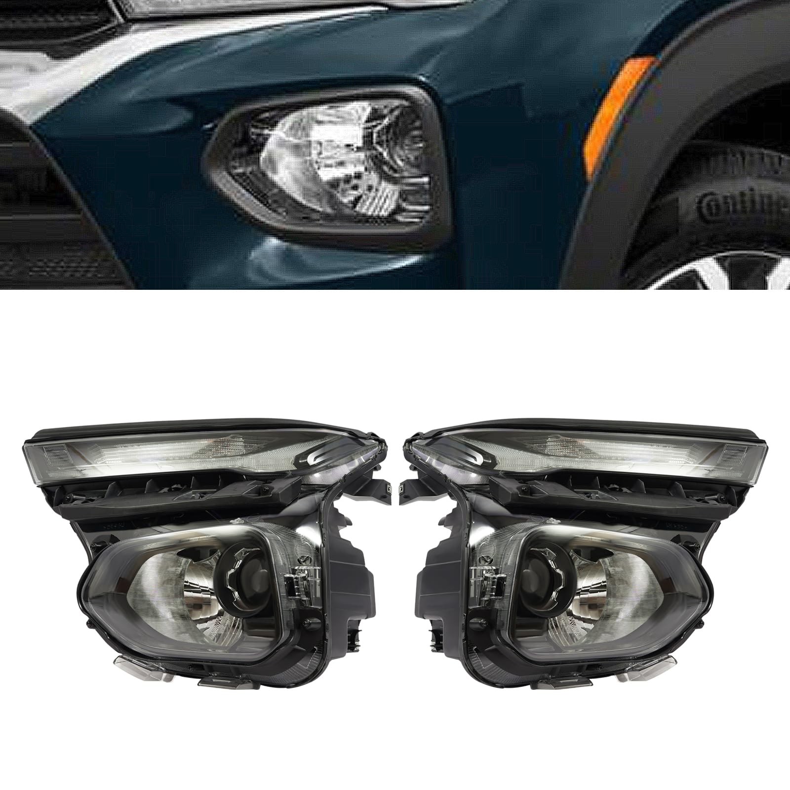 Halogen Headlight for Chevy Trailblazer 2021 2023 Left Right GM2502520