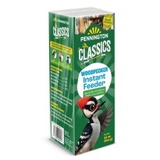 Wild Bird Seed Cake for Woodpeckers, High Energy Suet Free Bar, 11 Ounce Single