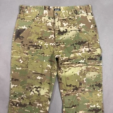 CQR Pants Mens 36x32 Brown Multicam Camo Cargo Utility Ripstop Tactical Duty