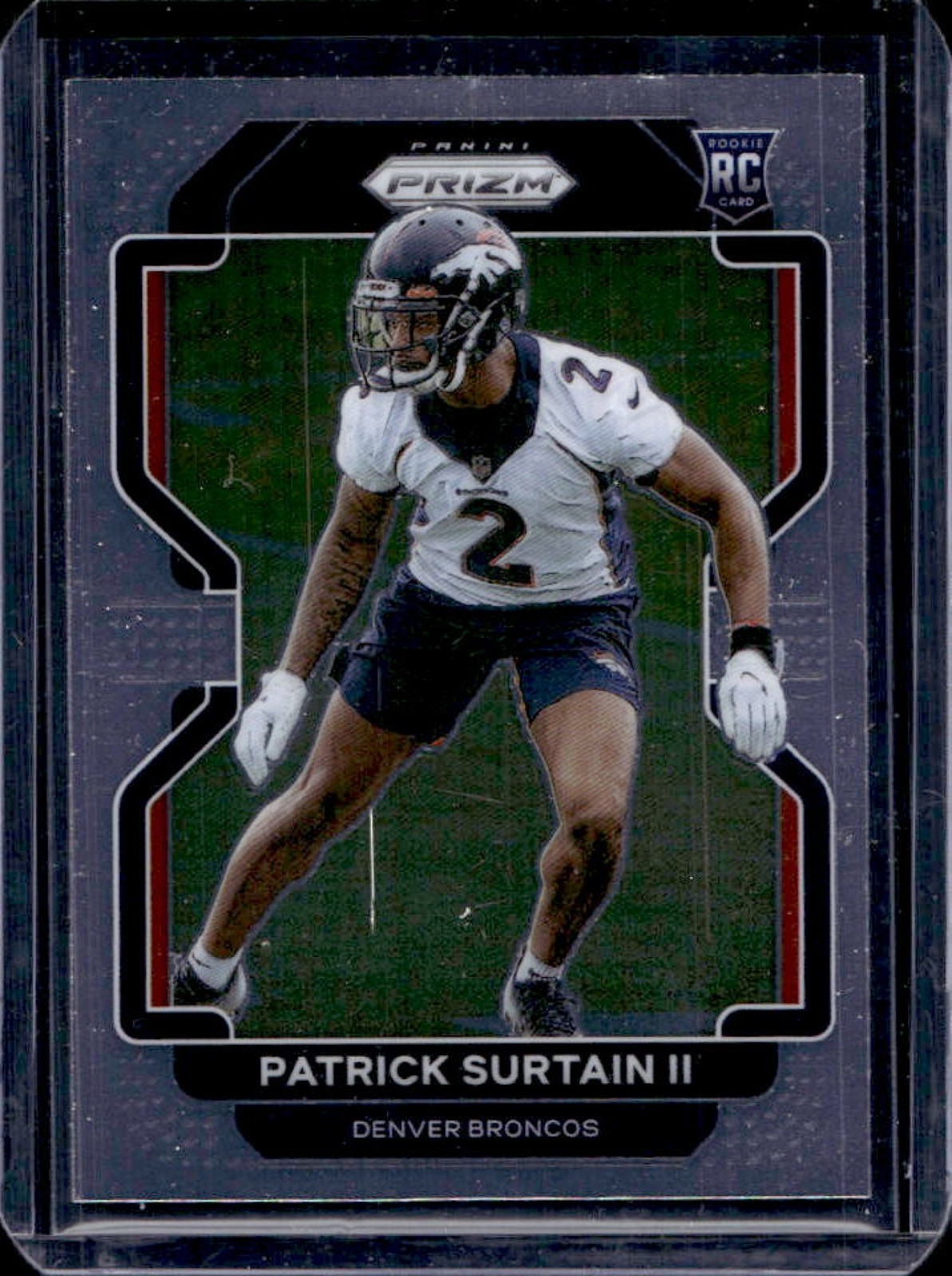 2021 Prizm Patrick Surtain II RC Rookie #374 Broncos