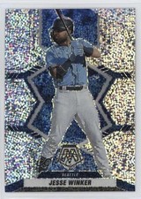 2022 Panini Mosaic White Sparkle Mosaic Prizm Jesse Winker #14 11oq
