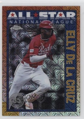 2025 Topps Series 2 Gold Refractor 36/50 Elly De La Cruz #90ASC-6 s5q