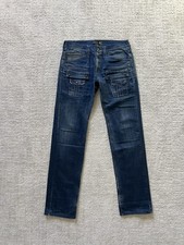 Vintage Just Cavalli Denim Jeans Y2K Multipocket Men Casual Style Luxury Brand
