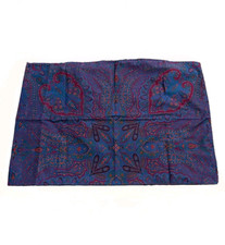 Vintage Ralph Lauren Retro Paisley Colored Standard Pillowcase Cotton RN 14927