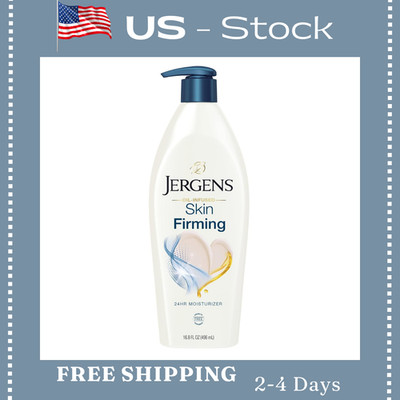 Jergens Skin Firming Body Lotion with Collagen and Elastin Deep Moisture for ...