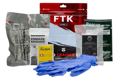 Phalanx Field Trauma Kit (FTK) Medical First Aid Kit Pack  Choose Your Level 