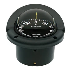 Ritchie Compass, Flush Mount, 3.75" Dial, Black HF-742