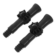 2 Pcs Extension Pole Adapter Bulb Changer Attachment Lamp Replacement Parts