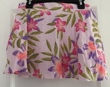CHILDREN'S PLACE Elastic Waist FLORAL PRINT SKORT Sz XL Size:14