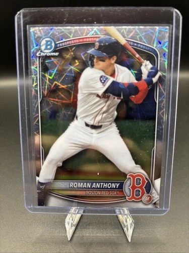 2025 Bowman Chrome Prospects Roman Anthony #BCP-167 Geometric Refractor