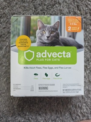Advecta Flea Treatment for Cats 5-9 lbs 2 Month Supply