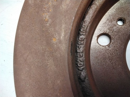 402069C100 DISCO FRENO DELANTERO / 2707051 PARA NISSAN SERENA C23M * - Imagen 3 de 5