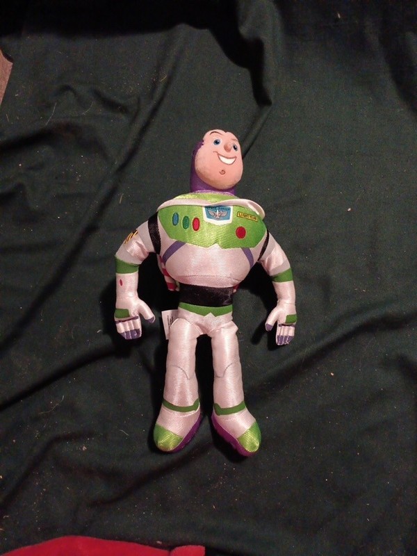 Disney Toy Story Buzz Lightyear Medium Plush Stuffed Toy 