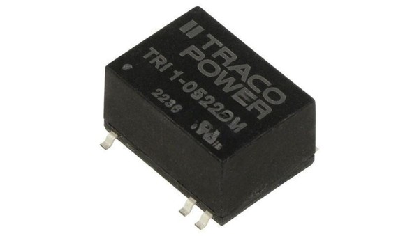 Przetwornica Dc/Dc, 1W, Uwej: 4,5...5,5VDC, Uwyj: 12VDC, Iwyj: 42Ma TRI 1-0522SM-image
