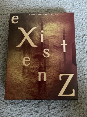 Existenz 4K Blu-ray w/Slipcover OOP Vinegar Syndrome