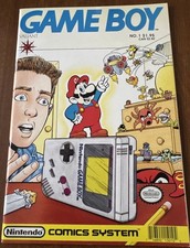 Valiant Game Boy #1 (1990) Nintendo Comic - Super Mario primera edición