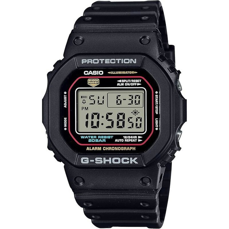 Casio DW-5600RL-1JF G-Shock Quartz Men's Watch Black Digital Dial