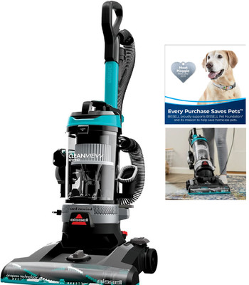 Bissell CleanView Rewind Upright Bagless Vacuum with Automatic Cord Rewind - NEW
