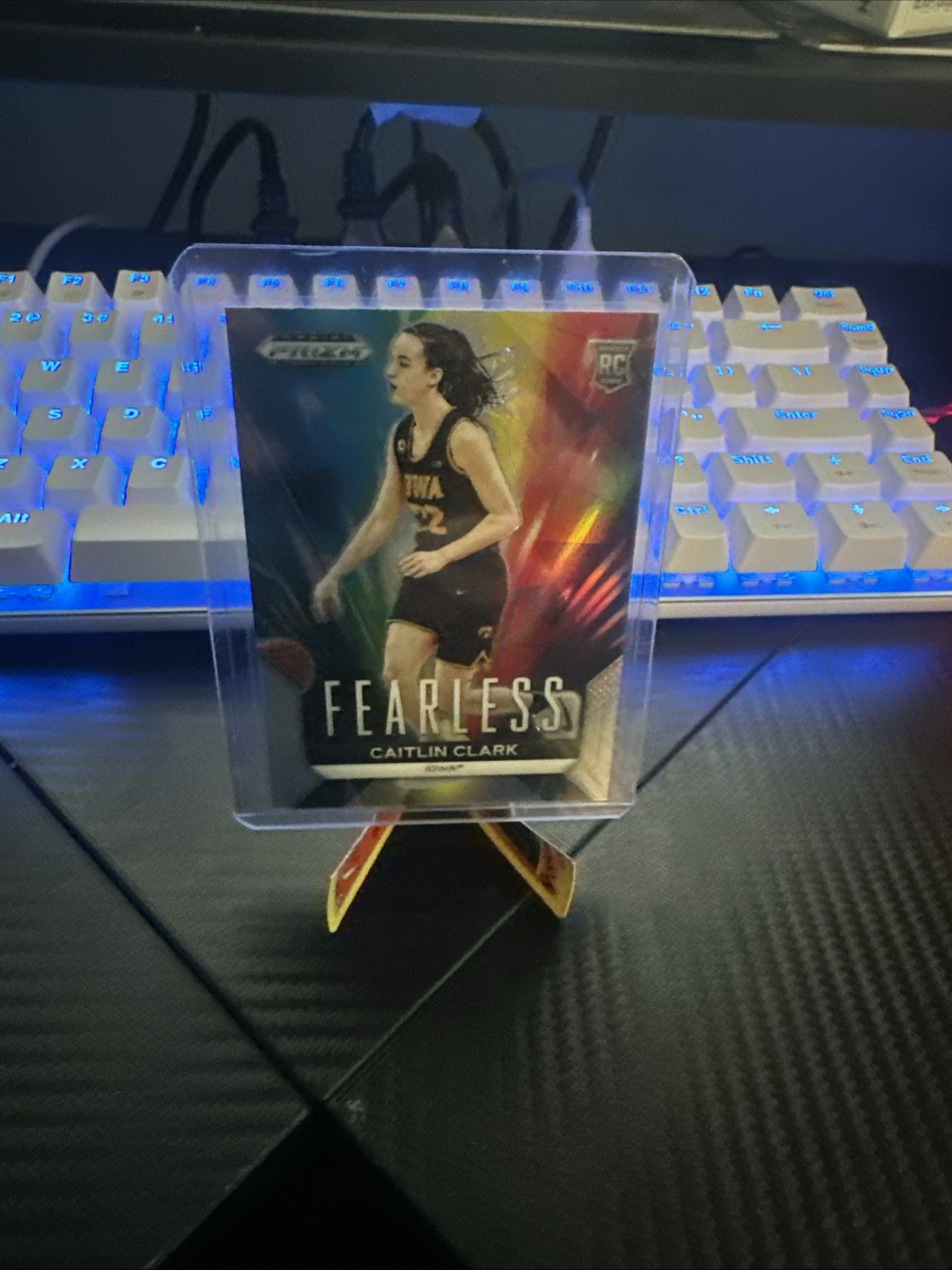 2024 Panini Prizm Draft Picks - Fearless Caitlin Clark #24 Silver Prizm (RC)