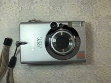 Canon IXY DIGITAL Silver Compact Digital Camera Stylish Design Tested