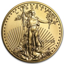 2008 1/4 oz American Gold Eagle BU 5197.08 per troy oz