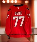 T.J. Oshie Signed Autographed Washington Capitals Hockey Jersey with Beckett COA