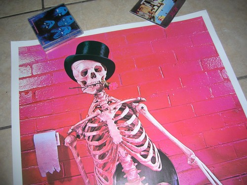 AFFICHE WHEN YOU GOT TO GO YOU GOT TO GO 1974 HUMOUR DARGIS GOTH SKELTON - Photo 2/5