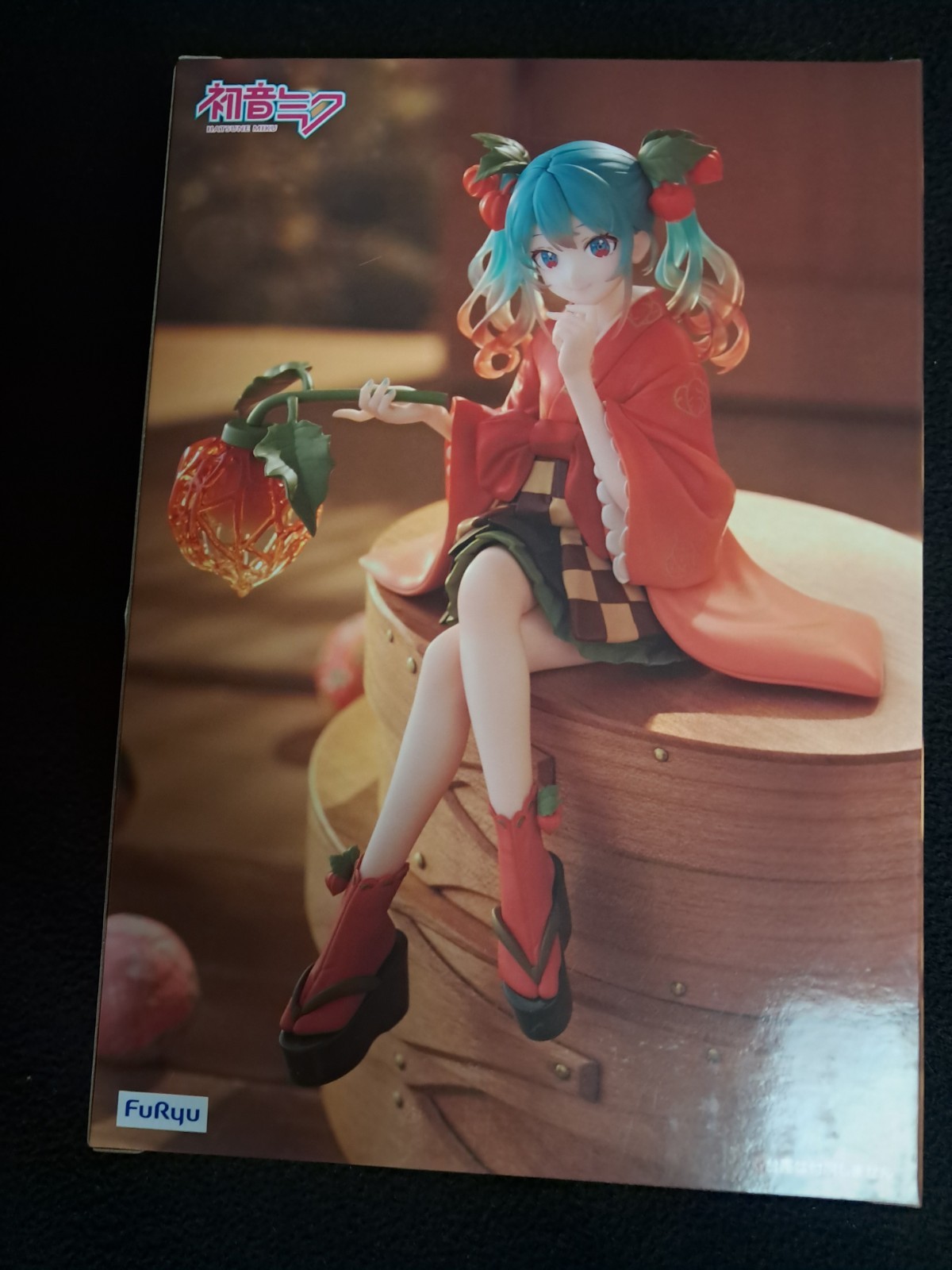 New In Box Hatsune Miku Flower Fairy Hozuki  Noodle Stopper Furyu  Figure
