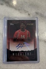 2023-24 Topps Midnight - Stroke of Midnight Autographs De'Andre Hunter...