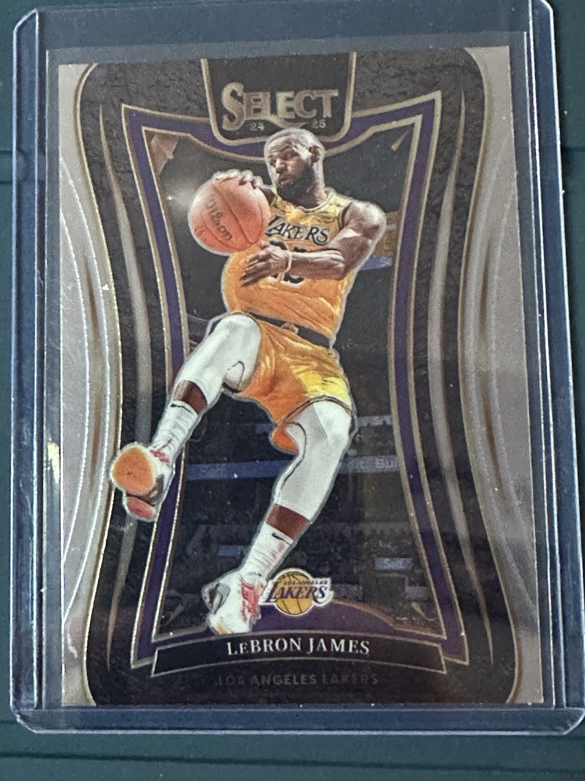 2024-25 Panini Select LeBron James #310 Mezzanine Level Silver Prizm SP