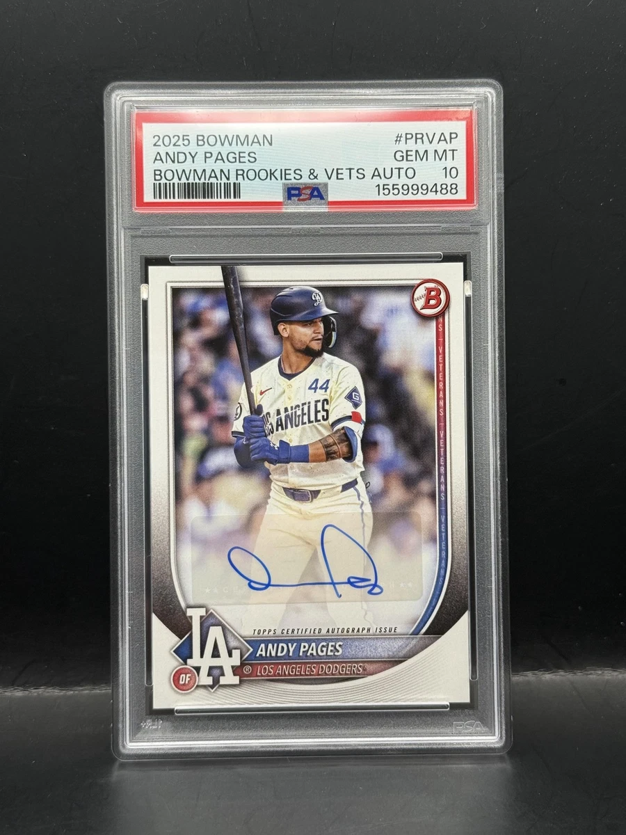 Andy Pages Trading Cards for sale | eBay