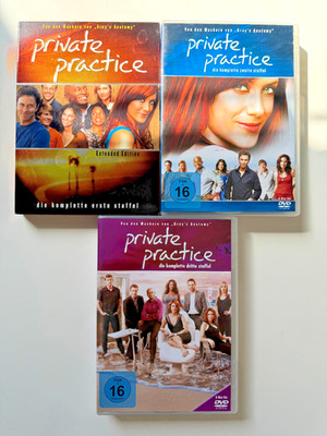 Private Practice - Staffel 1 + 2 + 3 + 4 + 5 + 6 und finale Staffel  - DVD-Video