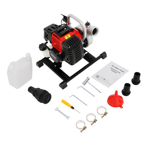 52cc 2 Takt Wasserpumpe 1,5 Zoll Wasserpumpe Wassertransferpumpe Bewässerung - Bild 7 von 20