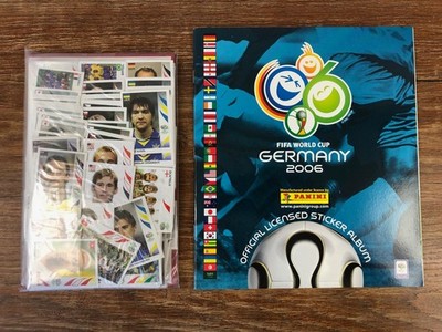 Fußball kompletter Satz Aufkleber Panini Deutschland 2006 FIFA Fussball WM + Album