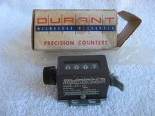 Durant Precision Counter 4-X-1-1-R NOS in Original Box dated 3-68