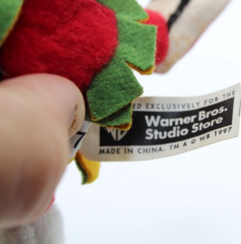 Vintage Warner Bros. Looney Tune Marvin The Martian 5" Bean Bag Key Chain Plush - Picture 2 of 18