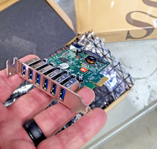  NEW SIIG DP USB 3.0 6-Port PCIe i/e, B5U1123X, JU-P70013-S1