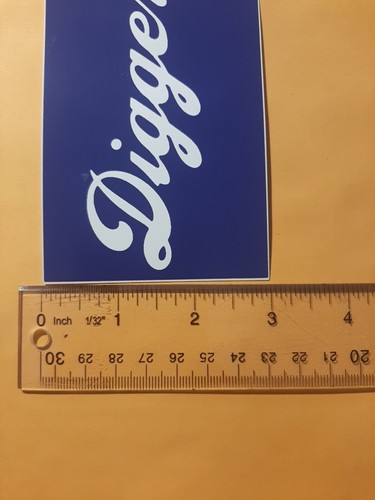 Vintage DIGGER 1998 promo sticker Pennsylvania pop punk hopeless records - Bild 5 von 11