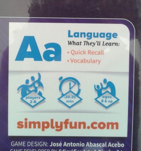 Brettspiel "Get 4 & Score" von Simply Fun Sprachlernspiel *brandneu* - Bild 4 von 4