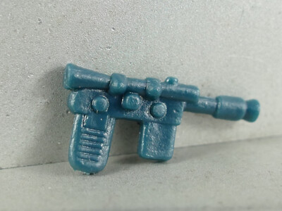 STAR WARS VINTAGE HAN SOLO BLASTER BLAU BLUE REPLACEMENT ACCESSORY ERSATZ