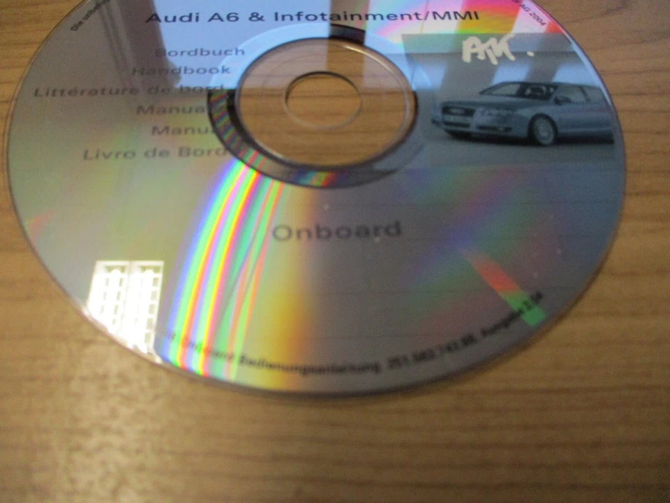 BORDBUCH Audi A6 Bedienungsanleitung Infotainment MMI Onboard CD 25156274388 - Bild 3 von 4