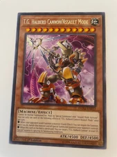 T.G. Halberd Cannon/Assault Mode - DANE-EN012 - Rare - 1st Edition - NM  YuGiOh!