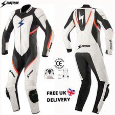 Tuta Moto Racing Taglia Bambini e Adulti Tuta Moto Pelle con Armature CE