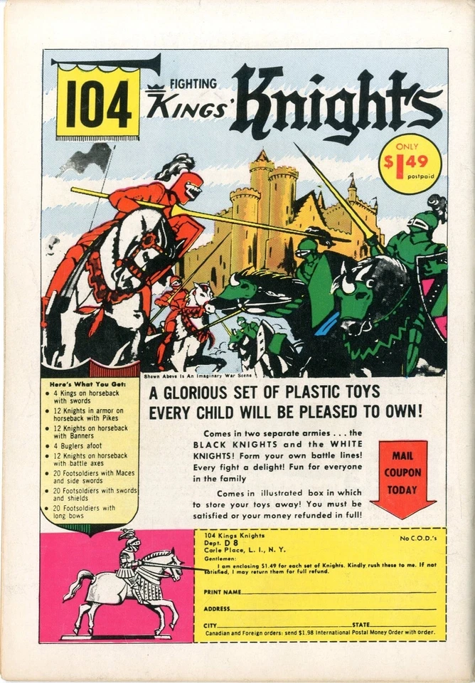 Sea Devils  # 19      VERY FINE+     October  1964     See photos - Image 2 of 2