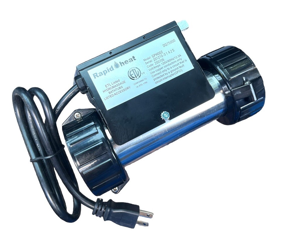 RAPID HEAT Jacuzzi Heater Model GPH002 Open Box Untested eBay