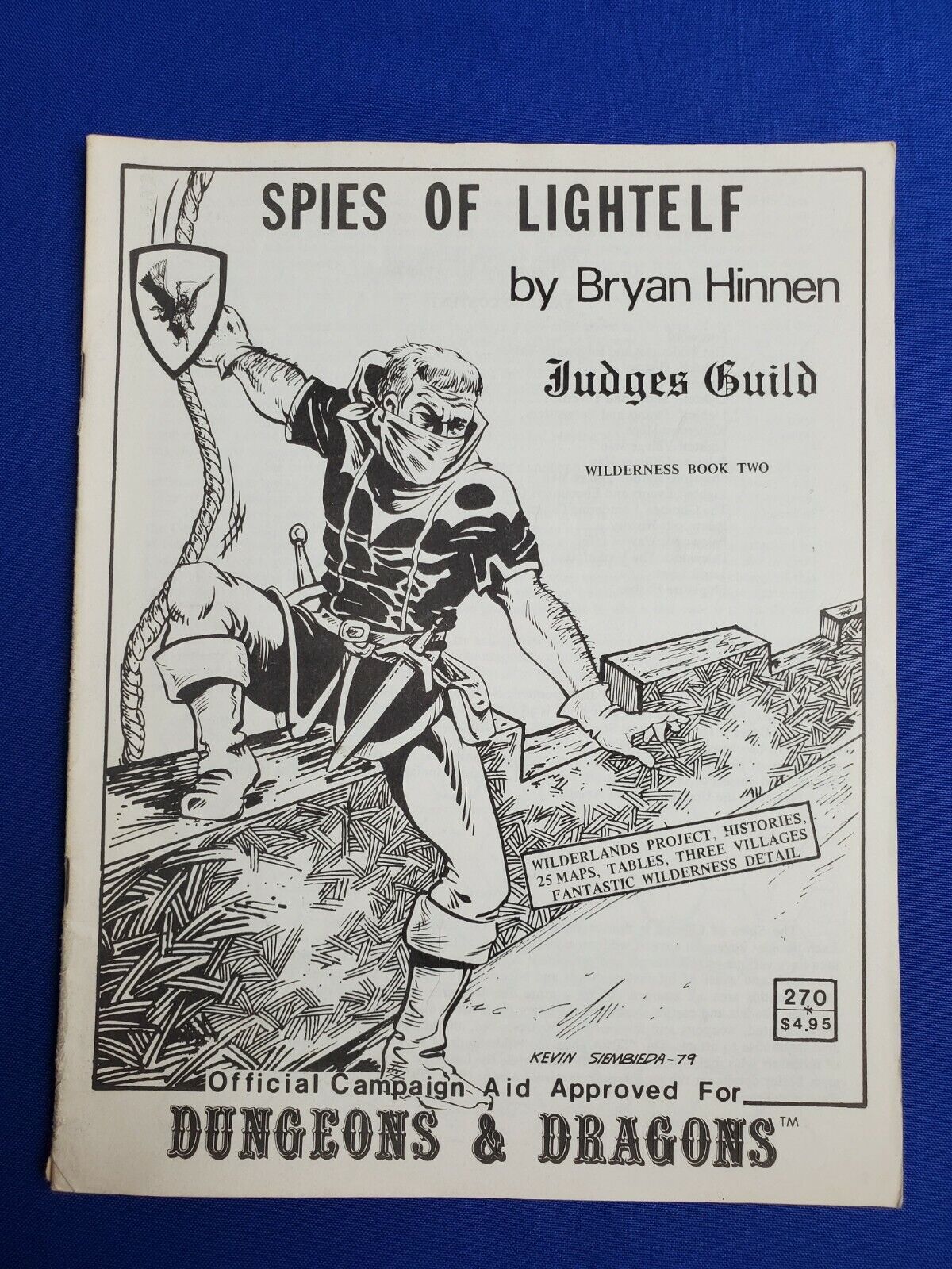 Spies of Lightelf Adventure Module - Judges Guild