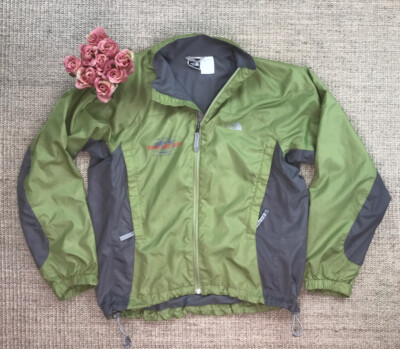 The North Face Wind Jacket Women's Full Zip~Size Medium~Forest Green~England