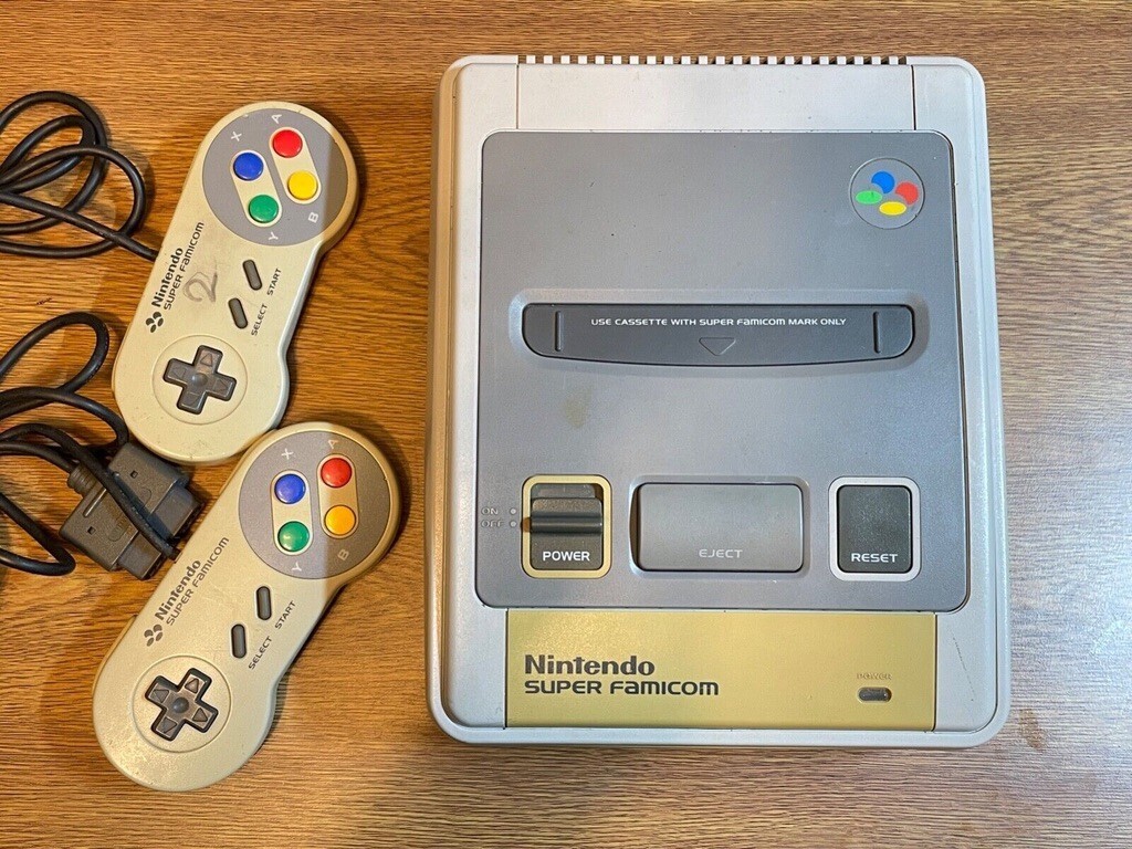 NINTEND SUPER FAMICOM SNES JAPAN CONSOLE w 2PAD | eBay