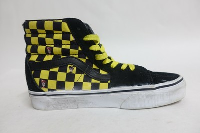 yellow vans high tops womens