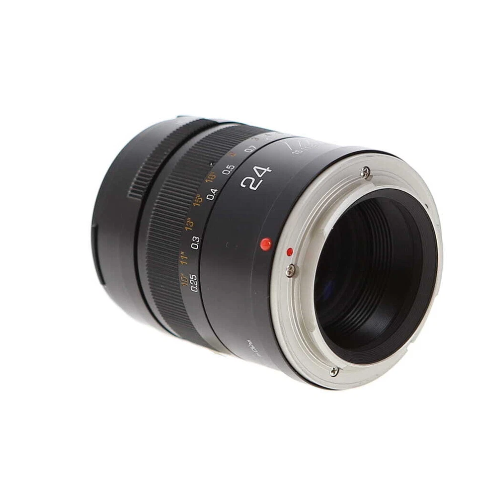 Lente manual Handevision 24 mm f/2,4 IBERIT para cámaras Sony con montaje E con tapas Foto 2 de 4